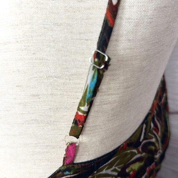 Chelsea & Theodore Embellished Spaghetti Strap Boho Maxi Dress  US 4 - Picture 8 of 15